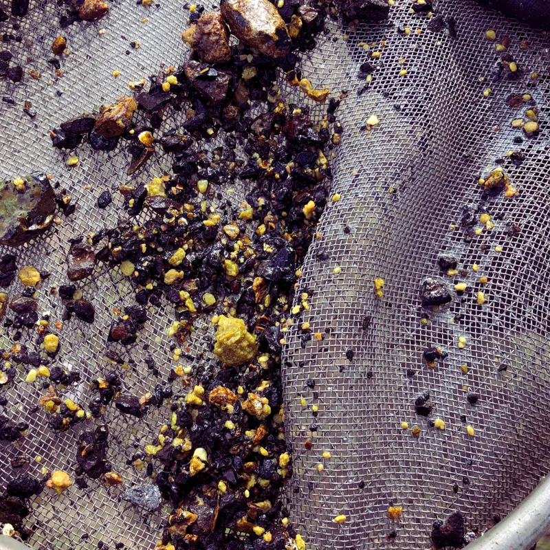 Finding many different types of rocks while drilling a water well in Lincoln County, Washington