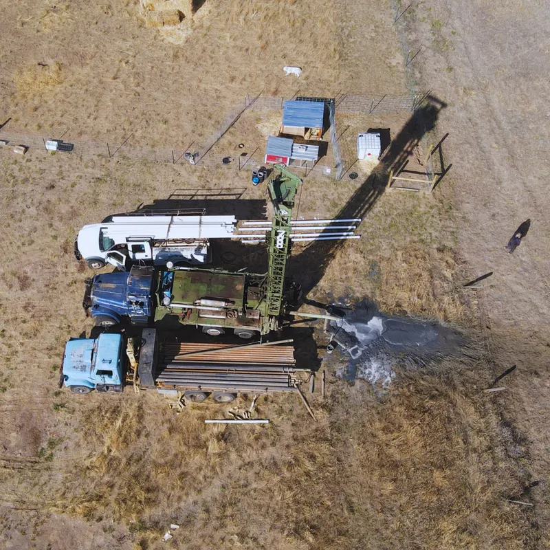 Water Well Drilling Rig owned and maintained by Spring Creek Drilling